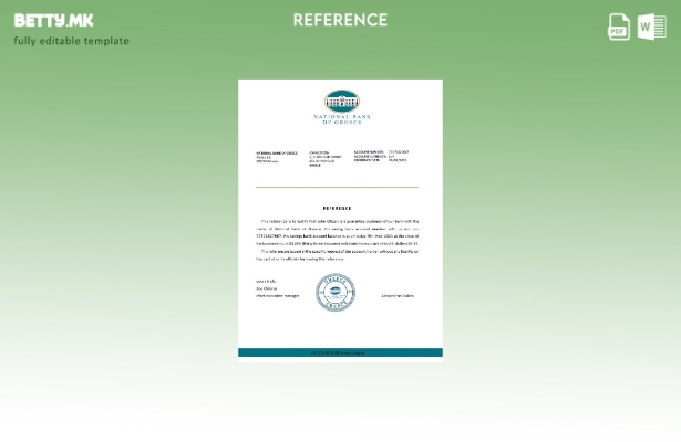 модерен стил Референтен шаблон на Грција Национална банка на Грција